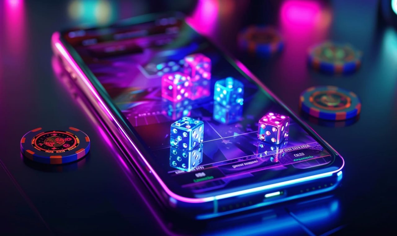 Ilustrasi permainan slot online di dot77
